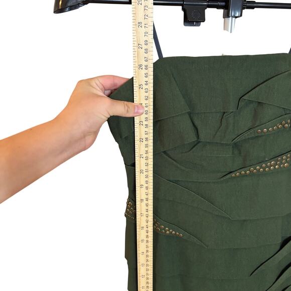 Jodi Kristopher Bandage Dress Womens Sz 5 Cocktail Studded Edgy Grunge Glam Mini - Picture 10 of 12